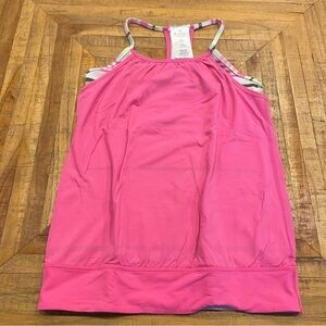 Ivivva Lululemon Double Dutch Double Layer Racerback Athletic Tank Top